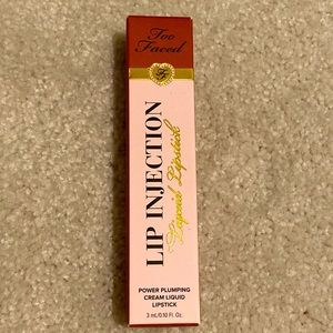 NEW Too Faced Lip Injection Liquid Lipstick Power Plumping Cream Liquid Lipstick